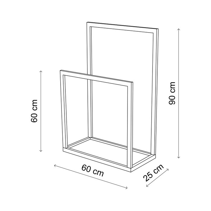 Hanah Home Perchero Ged-032 Negro